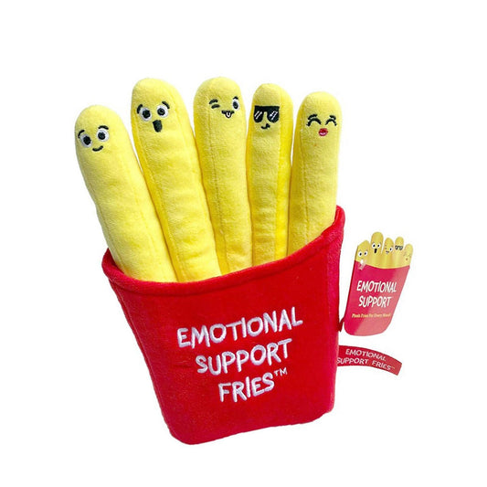 Emotional Support Fries | Plush Comfort Food | 25cm