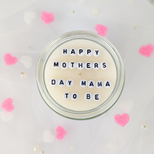 HMD Mama To be| Hidden Message Candle | Scented