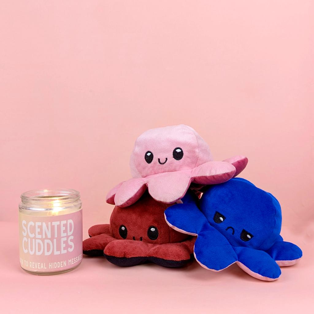 Hidden Message Candle plus Smol Reversible Octo 🔥 - Cuddles